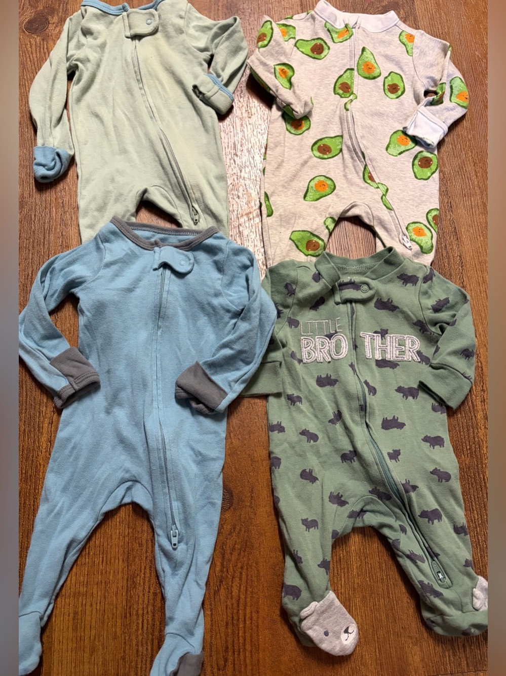 Four Pajama Sets